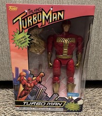 Funko Talking Turbo Man Deluxe 13.5″ Figure Jingle All the Way Exclusive NIB