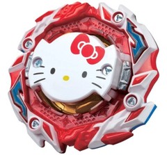 TAKARA TOMY Astral Hello Kitty .Ov.R’-0 Burst DB Beyblade B-00 – USA SELLER!