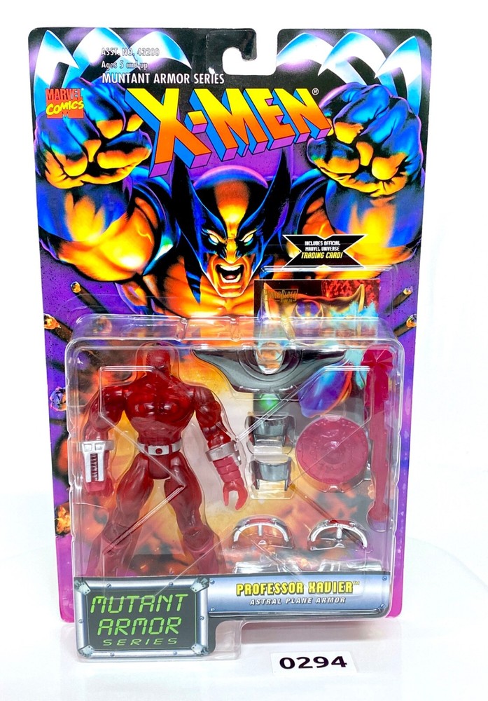 PROFESSOR XAVIER Mutant Armor Series The Uncanny X-Men 1990s Marvel ToyBiz 1996