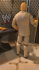 WWE Elite Collection Triple H Corporate Suit Action Figure Loose Set with Desk