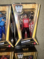WWE Wrestling Figure Lot Legends Elite Jamal Undertaker Rosey Terry Funk Target