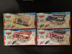 Disney Pixar Cars RARE COMPLETE SET of ALL 20 HAULERS from 2006 Cars Movie