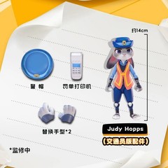 HIPLAY MORSTORM Zootopia Action Figure Vol.1 Blind Box Figure