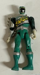 Lot Of 5 Power Rangers -Blue, Yellow, Pink, Green, Red