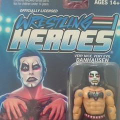 Pro Wrestling Tees Wrestling Heroes Danhausen Series 1 LE 1/1000 Ages 14+