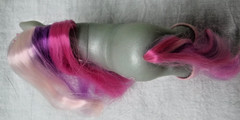 My Little Pony Loop-De-La Ballet Slippers, Lt Silvery green, Purple/Pink Mane G3