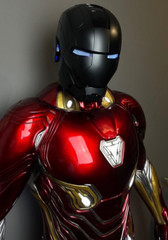 Iron Man Helmet MK5 Black Black Voice Control Shipping from Germany 2.0 🇩🇪