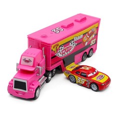 Disney Pixar Cars Chick Hicks Lightning McQueen Mack Hauler Truck & Car Toys New