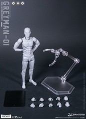 DAMTOYS DPS11 1/12 Male Flexible Figure Body DRAWMAN 6″ Action Figure Doll Toys