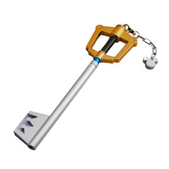 Square Enix Kingdom Hearts Light Up Sora’s Keyblade Kingdom Key 14″ Replica