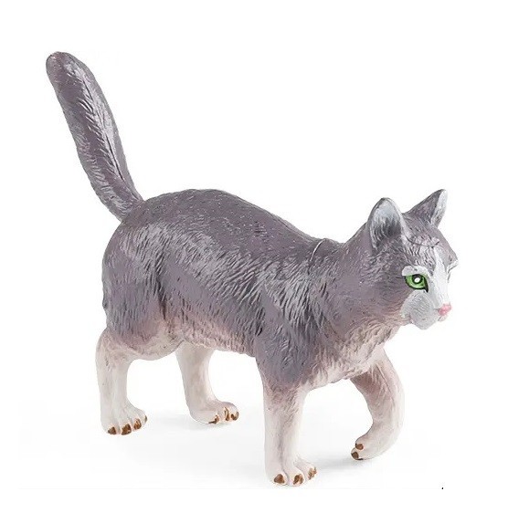 Kitten Cat Toy Action Figure Small Animal Figurine Doll Gift for Kids