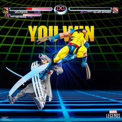 Marvel Legends Series Gamerverse Wolverine vs Marvel’s Silver Samurai IN STOCK