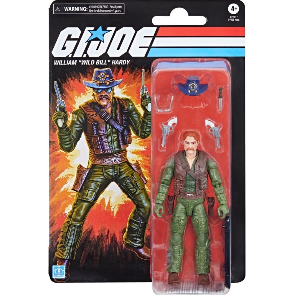 G.I. Joe Classified Retro 6-Inch Action Figures Wave 8 William “Wild Bill” Hardy