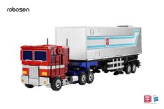 Optimus Prime Trailer Kit Accessory Elite Series | Robosen Transformers Robot