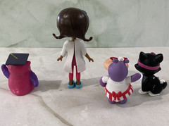 Disney Jr Doc McStuffins & Friends Animal Pet Vet Figures Figurines Toy Set Lot