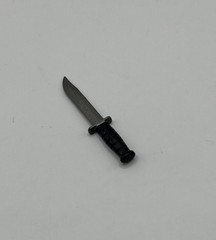 Valaverse Black Handle Knife Fodder 1/12 Scale Fodder Weapon Action Force