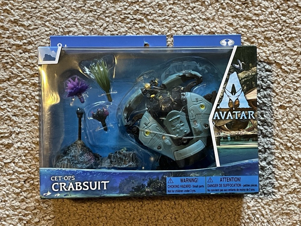 McFarlane Avatar The Way of Water CET-OPS Crabsuit Figure w/ Accessories