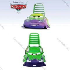 4 Pcs Cars Movie The Delinquent Road Hazards Boost DJ Wingo Snot Rod Alloy Model