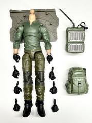 Valaverse The Black Action Force Vane Body Backpack Stand Custom Figure Fodder