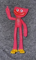 Poppy Playtime Red Pink Gold Scary Huggy Wuggy Bendy Action Figure No Box