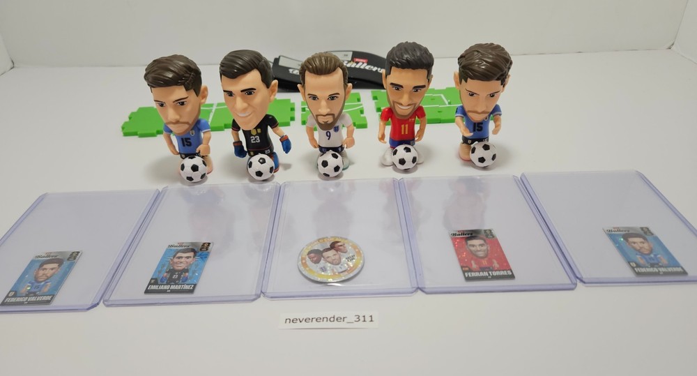 2026 Zuru Ballers Fifa World Cup Lot Of 4 Kane Ferran Torres Martinez Valverde