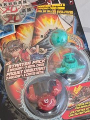 Bakugan Battle Brawlers Series 1 Starter Pack 2007 Stinglash Saurus Fear Ripper