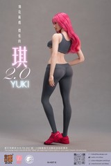 1/6 Female Yoga vest top & pants for 12″ figure Hot toys phicen worldbox ❶USA❶