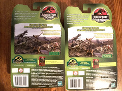 JURASSIC PARK VELOCIRAPTOR STEGOSARUS TRICERATOPS TYRANNOSAURUS REX 2005