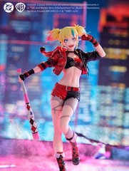 Kaiyodo Harley Quinn Suicide Squad ISEKAI 1/7 Scale Figure Japan New