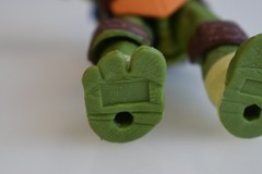 Teenage Mutant Ninja Turtles 4.5″ Leonardo Action Figure Viacom 2012 READ