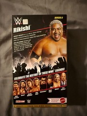 WWE Elite Rikishi Ringside Vault new in box defender case