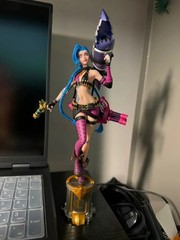 Jinx Arcane 2 League of Legends Figure | Anime Game PVC Model Collectible Statue