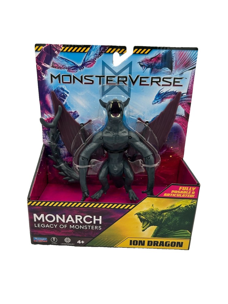 Playmates MonsterVerse Monarch Legacy Of Monsters Ion Dragon 6″ Figure New 2026