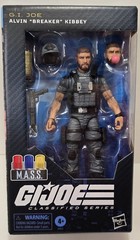 New GI Joe Classified Alvin “Breaker” Kibbey #158 Action Figure M.A.S.S. Hasbro