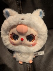 Baby Three Cats And Dog Series “Big Head Baby” Zipper Bag Plush Collectable
