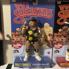 WWE LJN Dusty Rhodes set complete Action Figures 🔥 NEW 🏆 WWF Wrestling Retro