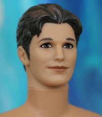 Nude Ken Doll Valentine Date Boyfriend Brunette Articulated DBox4 OOAK Mattel