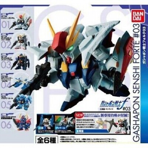 BANDAI Gundam MOBILE SUIT ENSEMBLE 03 Figures Types Gashapon Capsule Mini Toys