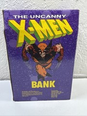 Vintage 1992 Marvel X-Men Wolverine Coin Bank Piggy Bank