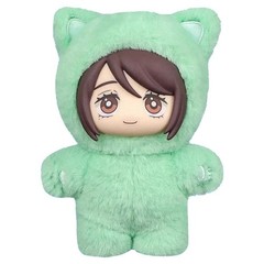 EAKI Jujutsu Kaisen Cat Ear Plush Keychain Confirmed Color Blind