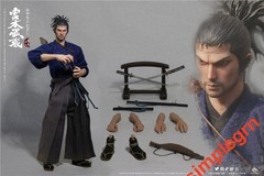 ZGJKTOYS L-001 1/6 Ronin Series: Miyamoto Musashi Action Figure In Stock