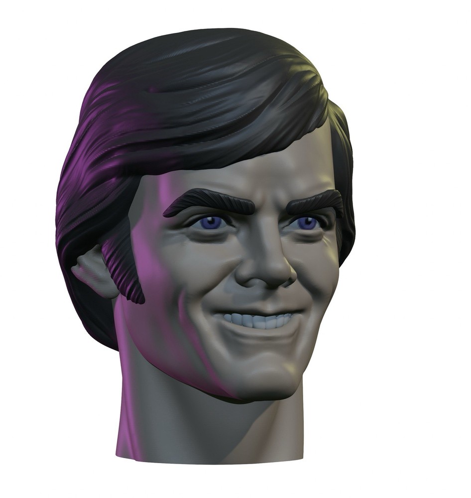 TV Holy Moley Man Action Figure Head 1:9 or 1:6 Mego