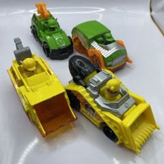 Huge Lot 35+ Paw Patrol Toy Figures Vehicles Accessories Metal Plastic Rubber