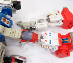 Bandai Gobots Guardian Jet Robot 7246 Parts Lot Vintage 1985 Transforming Toy