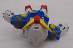 Gundam Force SD Captain Chibi Action Figure Toy 2003 Bandai Musha Vintage NICE