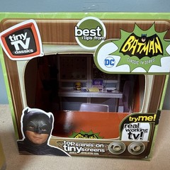 Tiny TV Classics Batman Edition Working Remote 1960s TV Show Collectible