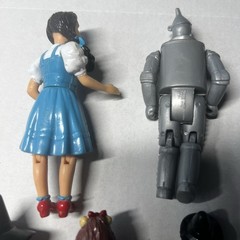 Vintage The Wizard of Oz MGM 1988 Action Figures Lot of 5 Multi Toys 3.75″