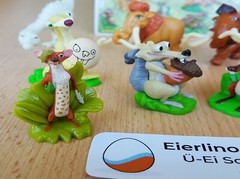 TOP KINDER SURPRISE SET – Ice Age 3 – MINT CONDITION 1.3″ miniature figurines