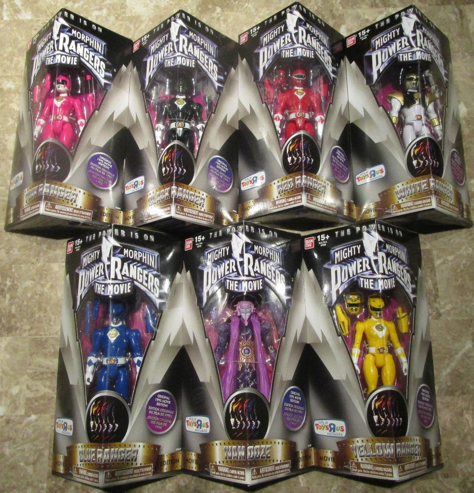 Mighty Morphin Power Rangers The Movie Legacy Figure Exclusive Rocky Tommy Aisha