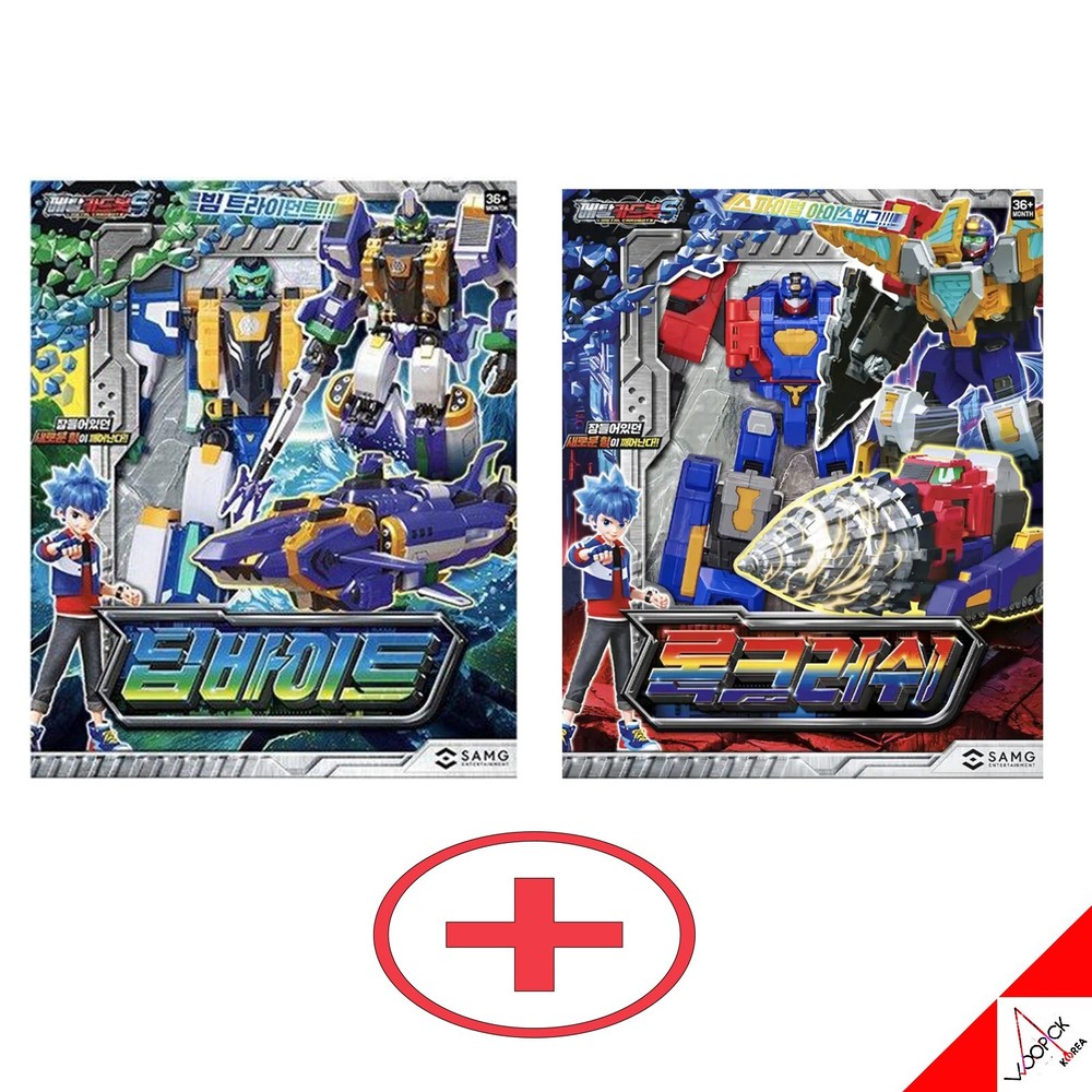 Metal Cardbot S Season2 Deep Bite + Rock Crush Transformer Robot Figure Toy 2025